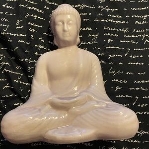 Glass Buddha home decor